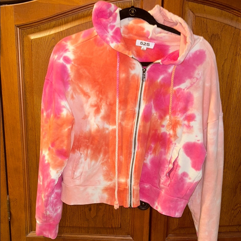 525 Colorful Tie-Dye Hoodie